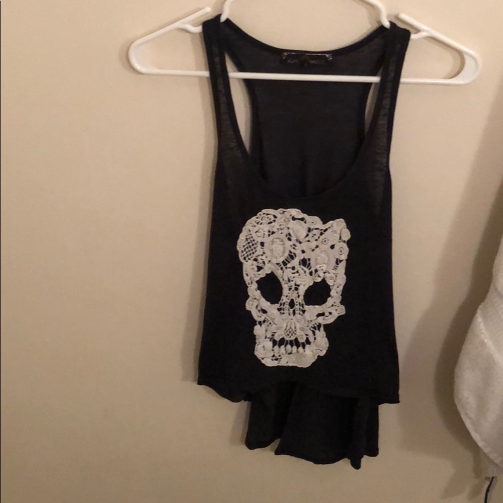 Skull tank top